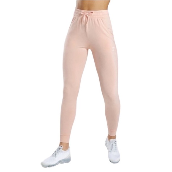 (NWT) GymShark Women’s Pippa Light Pink Training Joggers - Picture 1 of 11